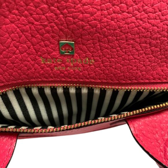 NWT KATE SPADE Alesa Southport Avenue Ringwald Pink Leather Bag - Picture 7 of 11